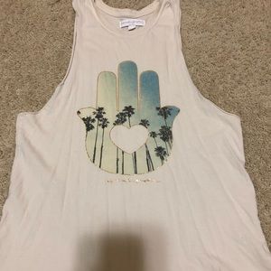 Spiritual Gangster cutoff T size Sm